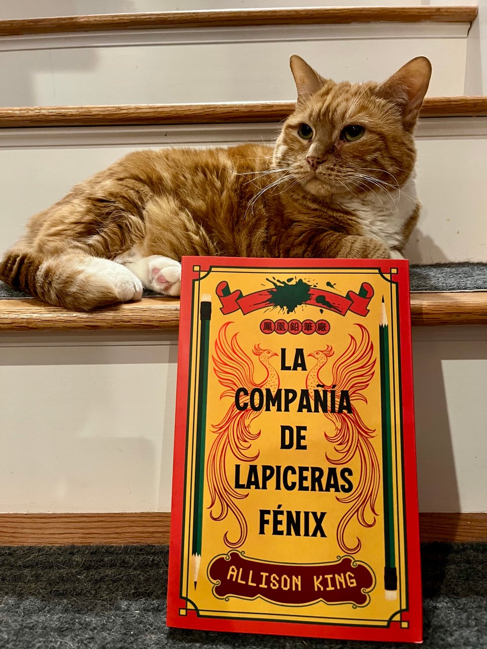 Peach with the Spanish edition of The Phoenix Pencil Company