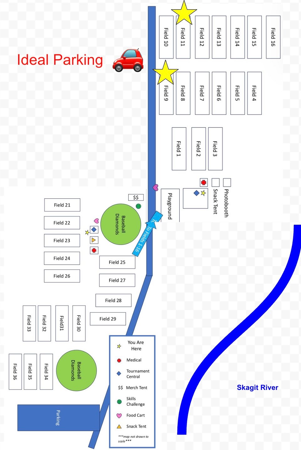 Updated Saturday Parking