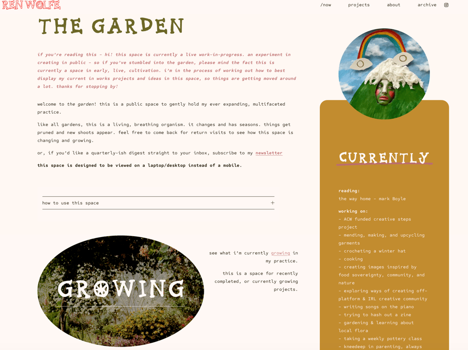  you're invited to explore The Garden! 