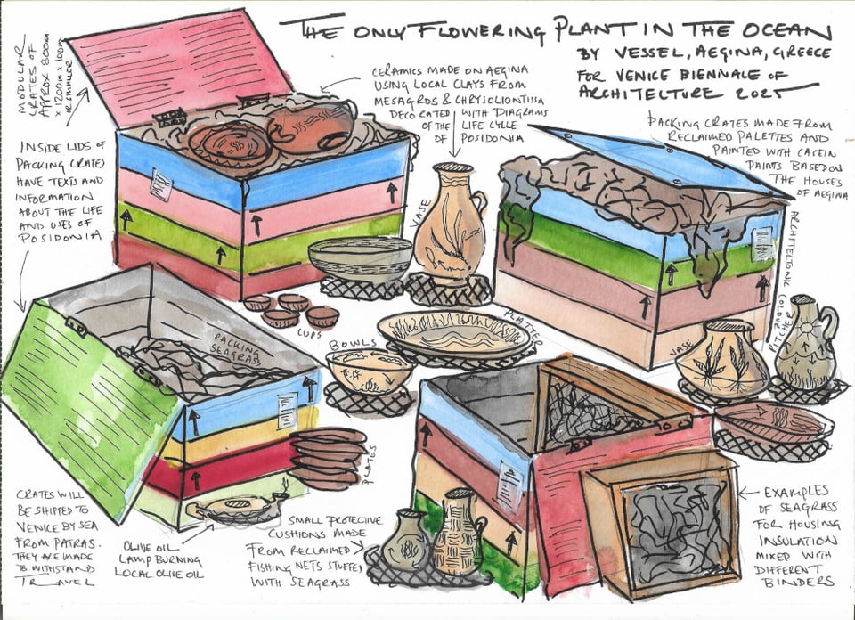 Navine’s painting of our proposal.