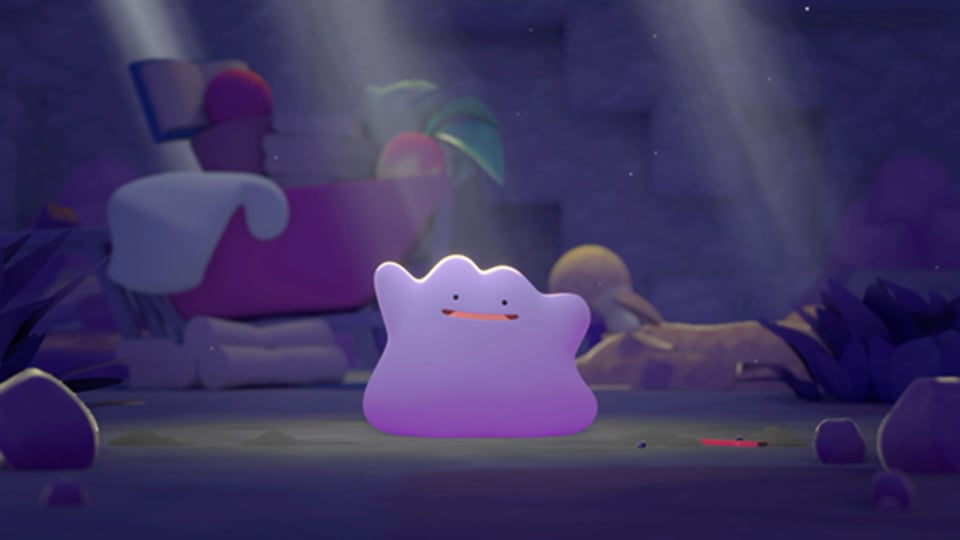 Ditto in the opening scene of Pokopia.