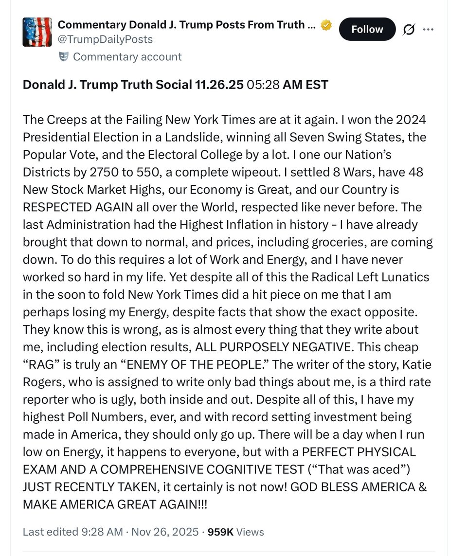 Trump, the rambling boaster lie and insults.