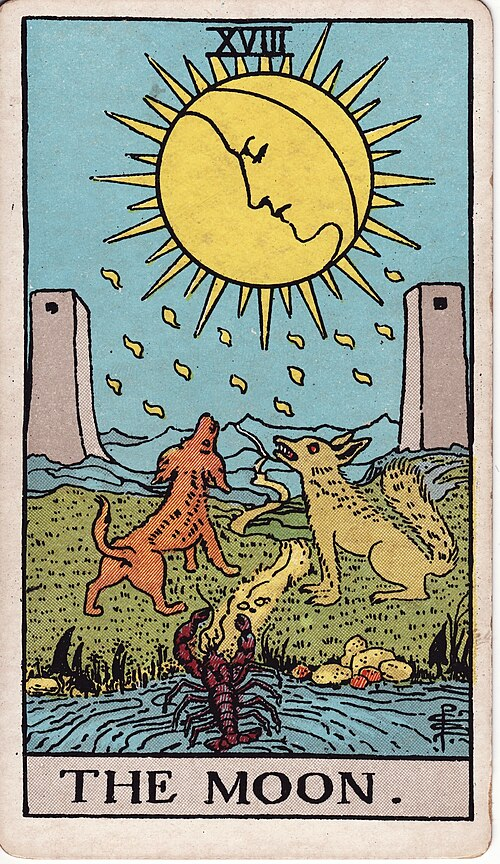 Tarot #18. The Moon🌝