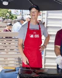 Rob Sand at the State Fair.