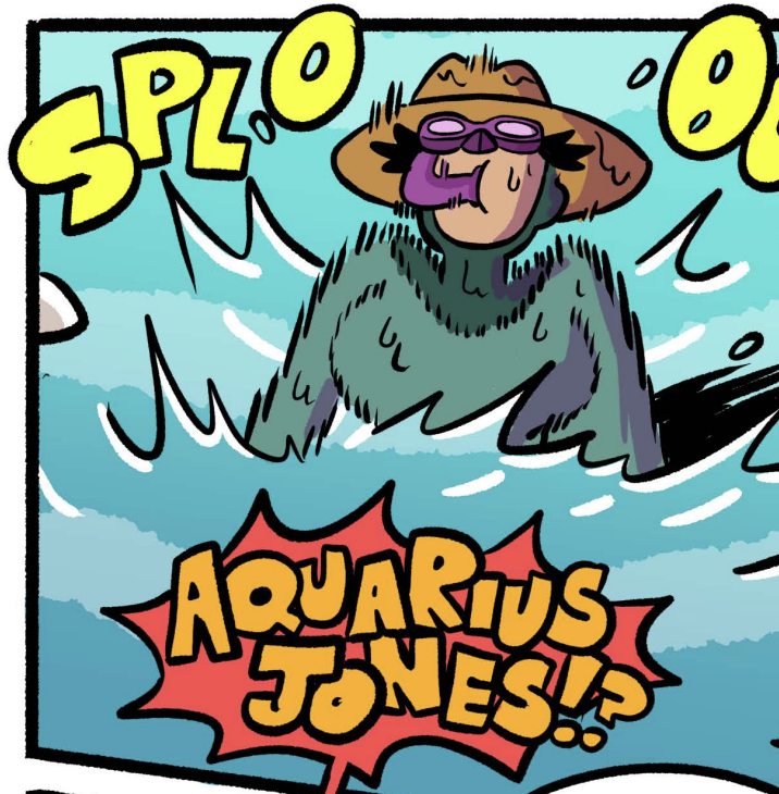 Aquarius Jones: Public Pool Private Eye + C2E2