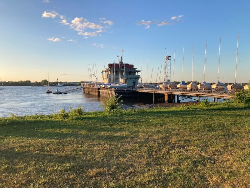 Photo of Yacht Club on Delaware River