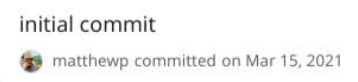 Initial commit to Astro by Matthew Phillips, March 15, 2021