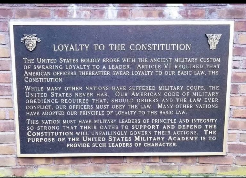 Remember. The Military is supposed to support the law.