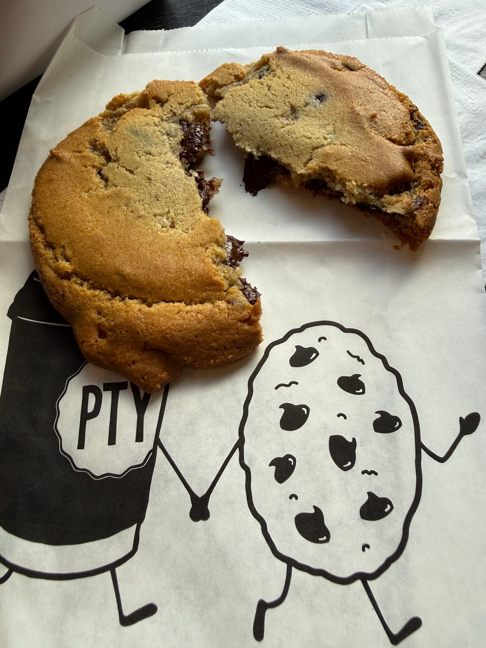 chocolate cookie at Please  & Thank You, Louisville, KY