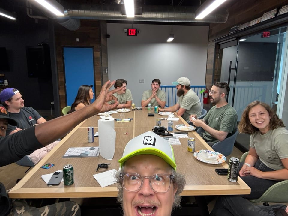 Present in this photo: Oratio, Omnitype, NovelKeys crew, alexotos. Yes I pinched myself multiple times.