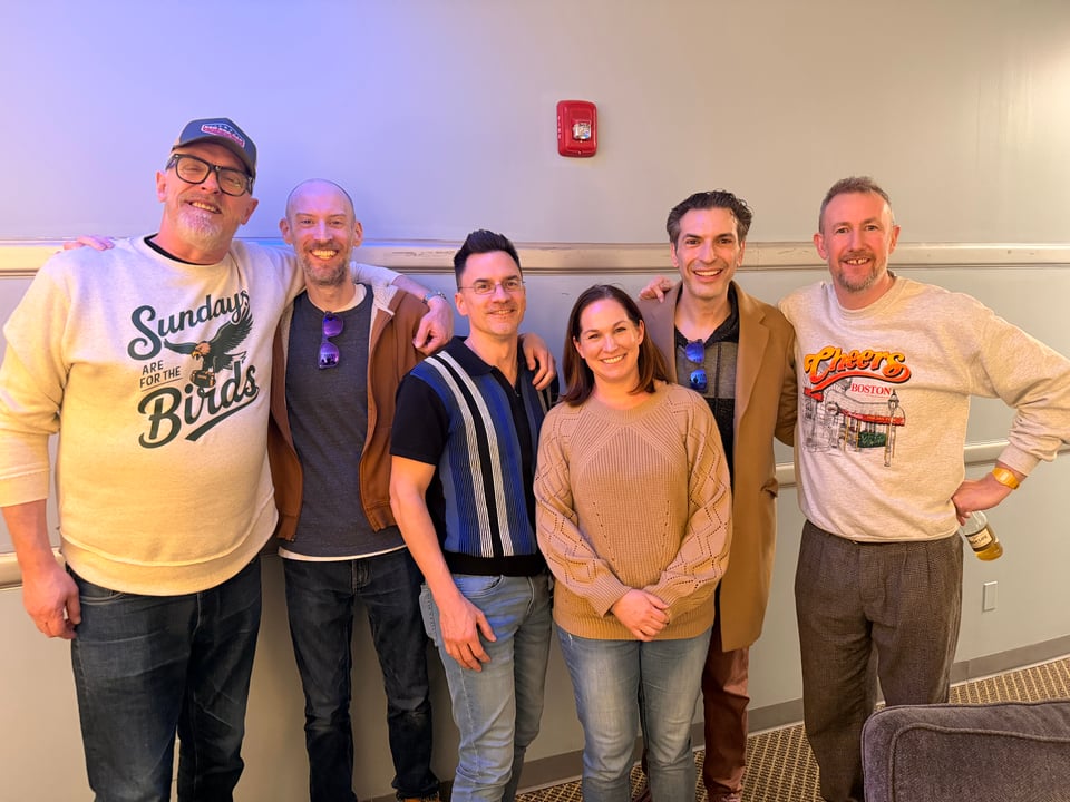 Greg, my friends, me, and Alex