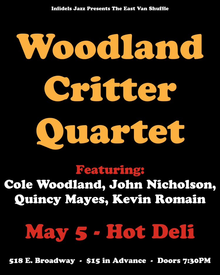Woodland Critter Quartet at Hot Deli
