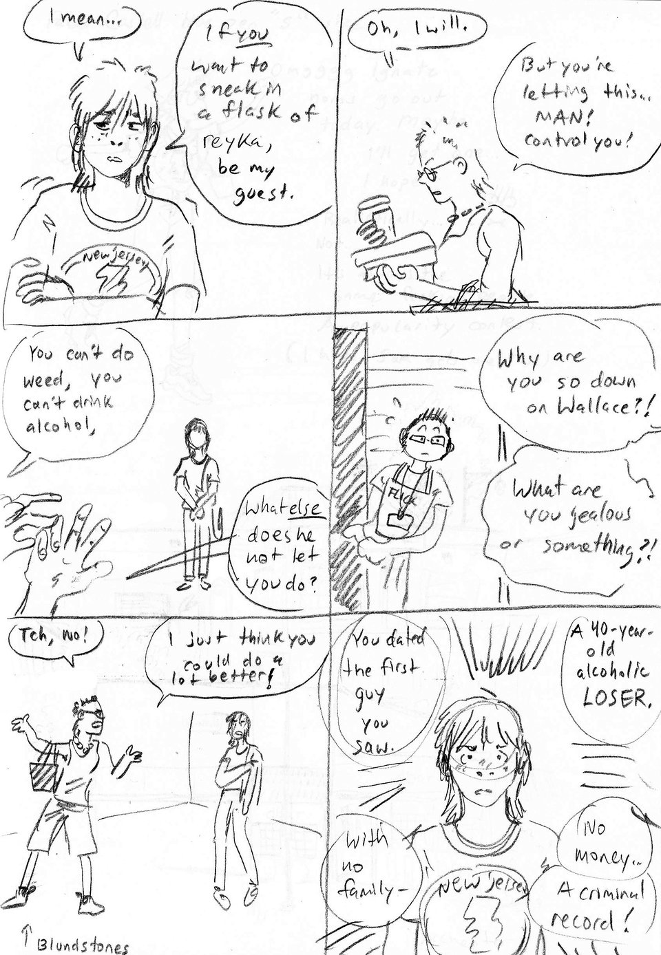 Noemi continuing to be weird about Wallace