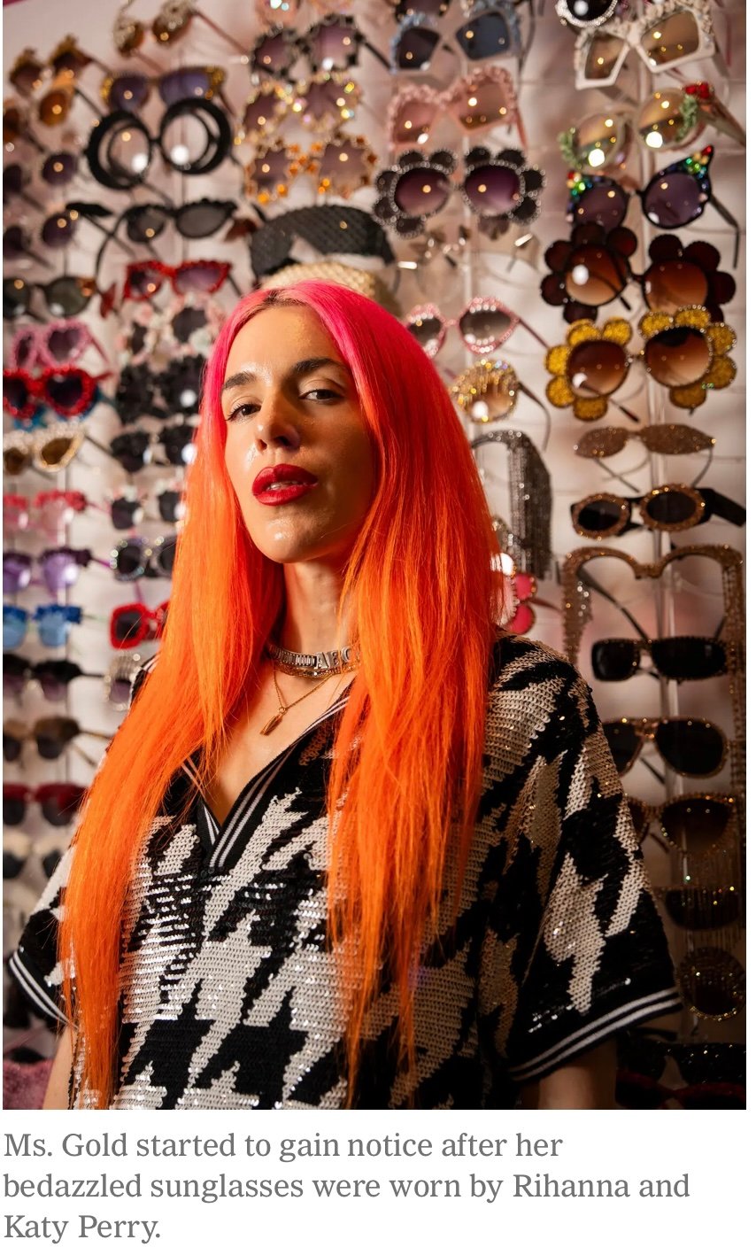 The artist Kerin Rose Gold