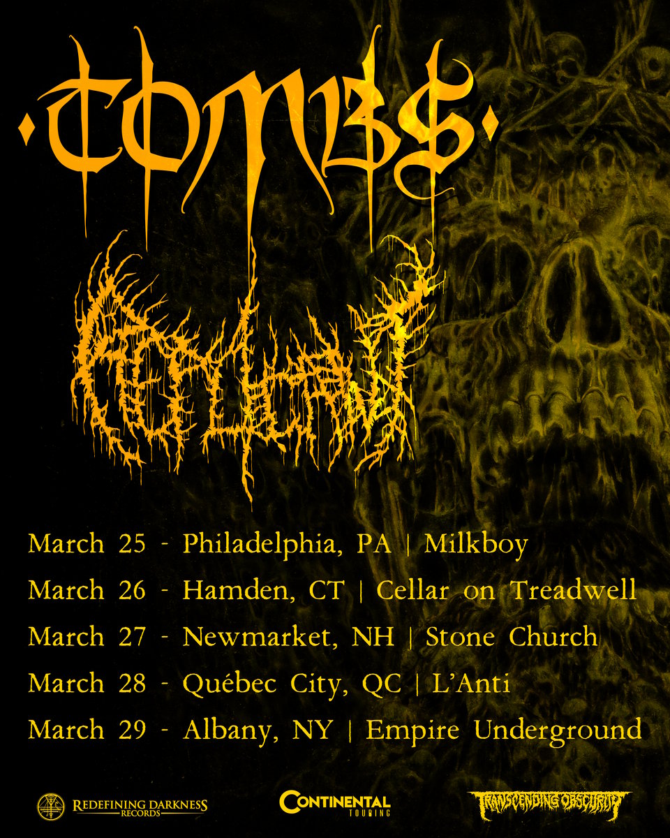 Tombs / Replicant tour dates