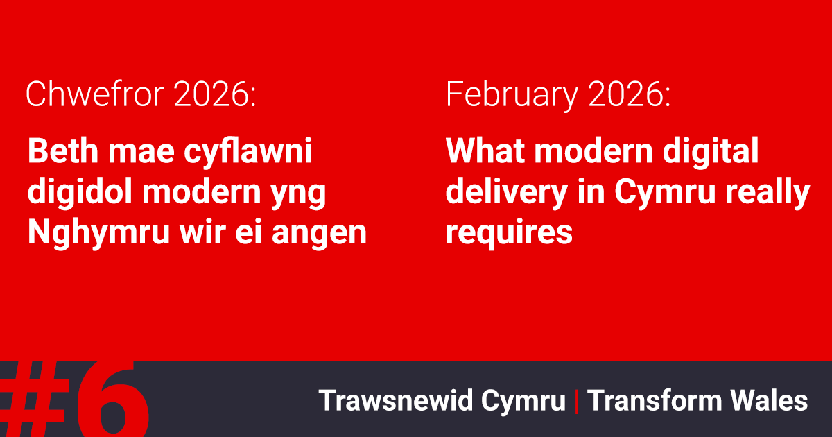 Trawsnewid Cymru | Transform Wales - #6 Chwefror/February
