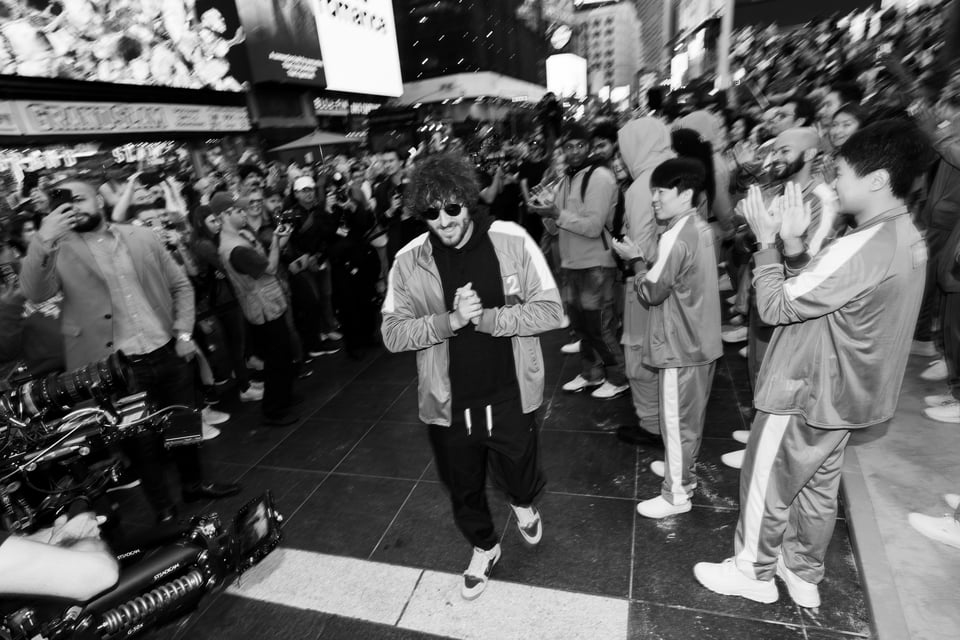 Lil Dicky is celebrated for winning the game