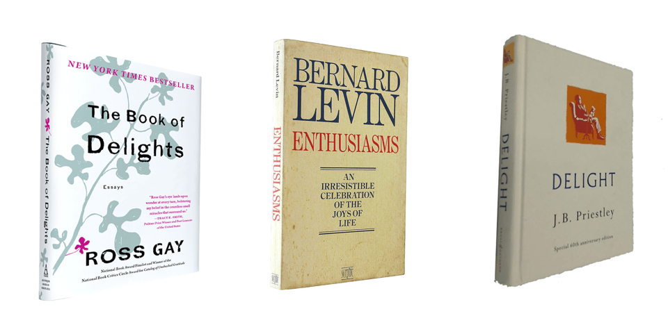 Three books about delight