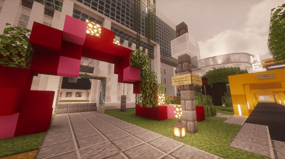 The entrance of the first Melon Computer gallery