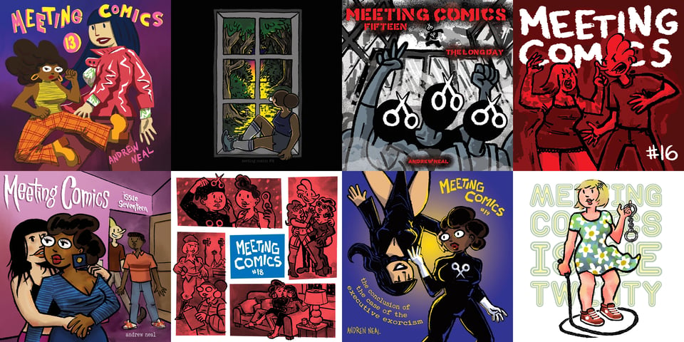Issues #13-20 of Meeting Comics