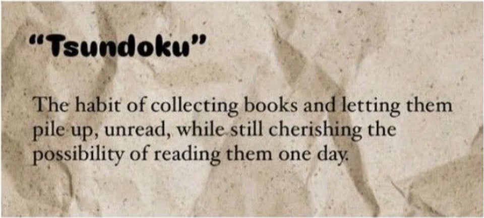 tsundoku