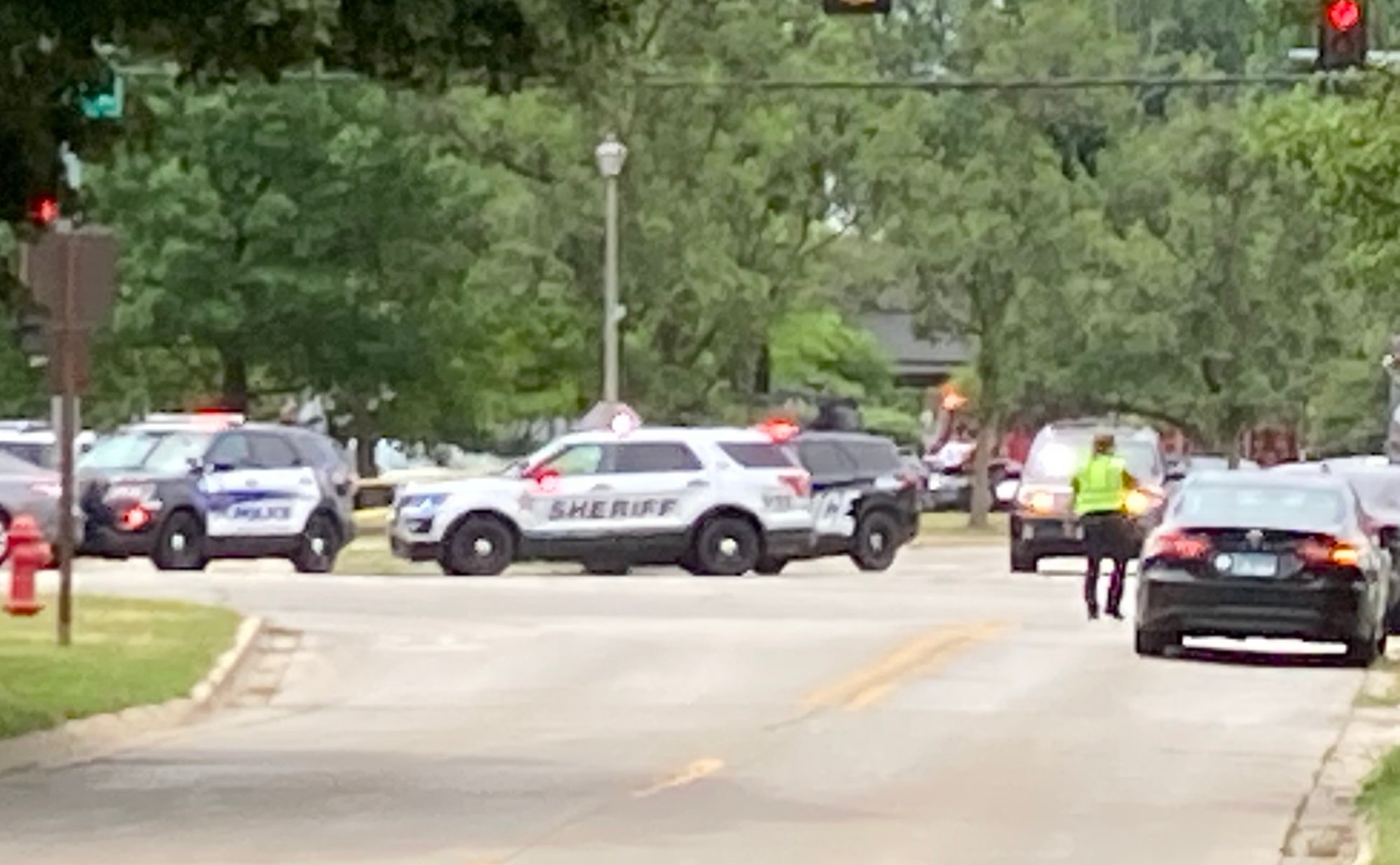 Police after the 4th of July shooting