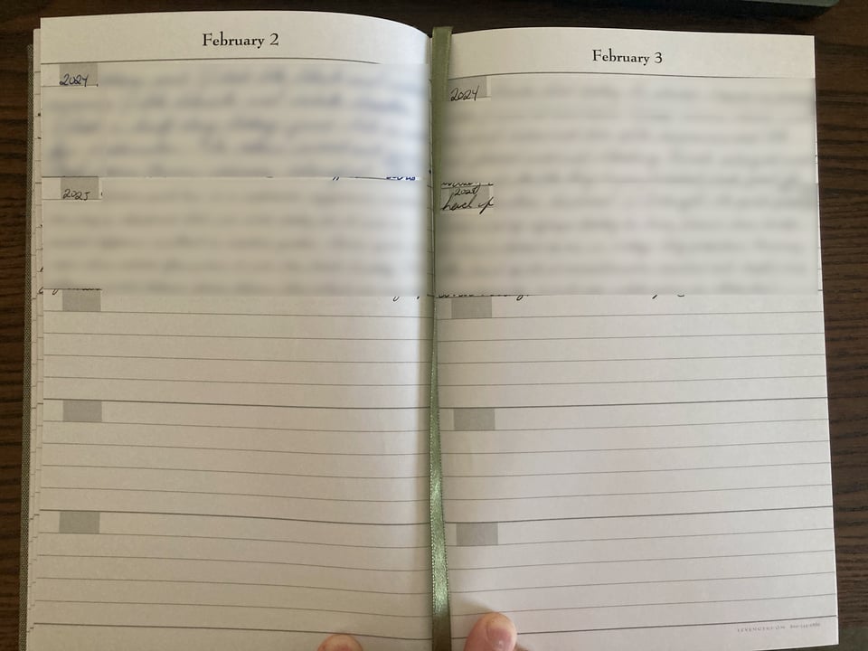 5 year journal