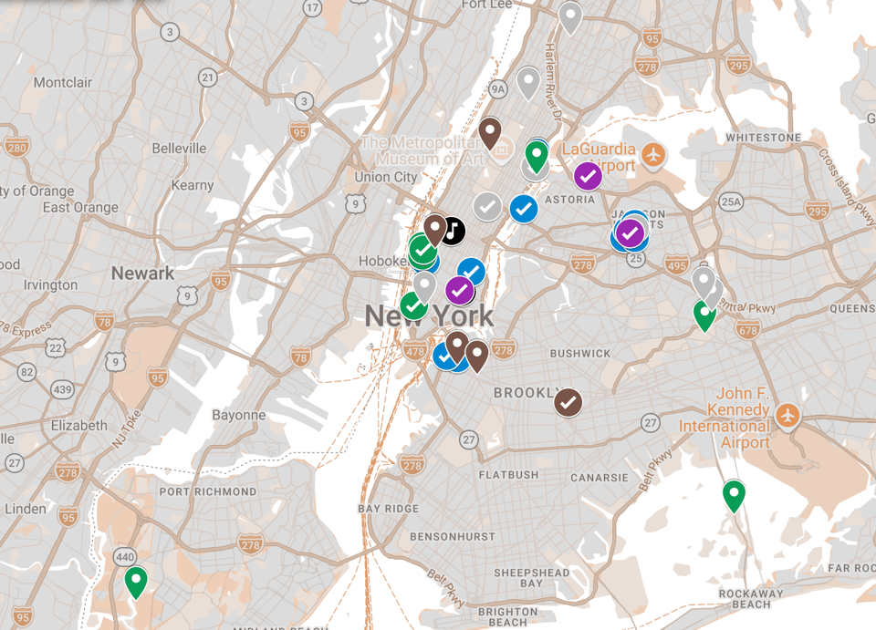 ⎆ decennial injection of New York into my veins
