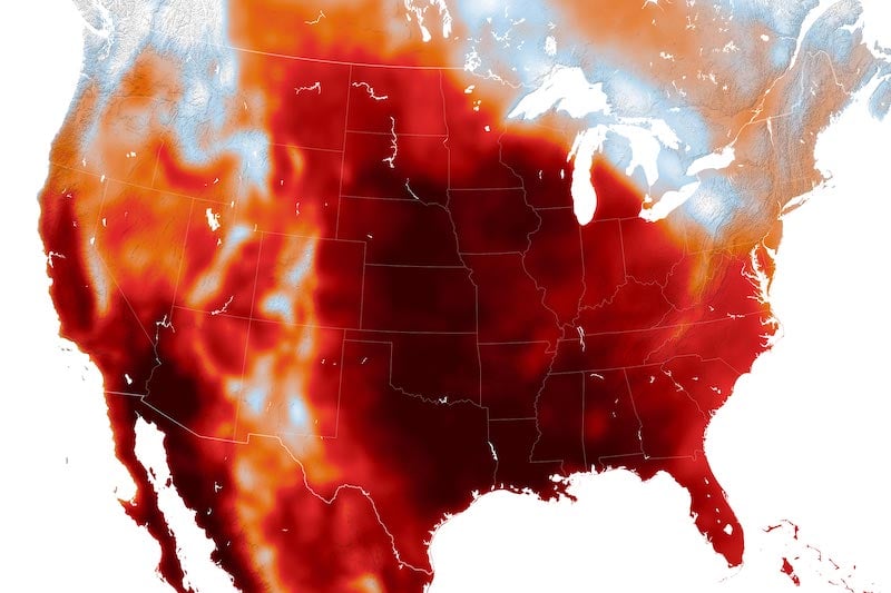 heat map