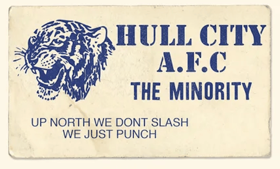 hull city AFC: up north we dont slash we just punch
