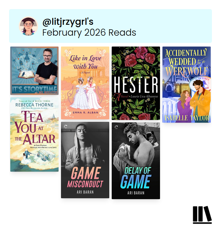 Graphic of book covers mentioned below