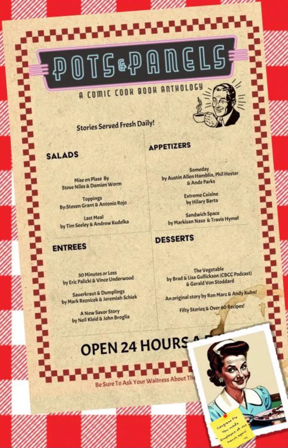 the back cover to pots and panels