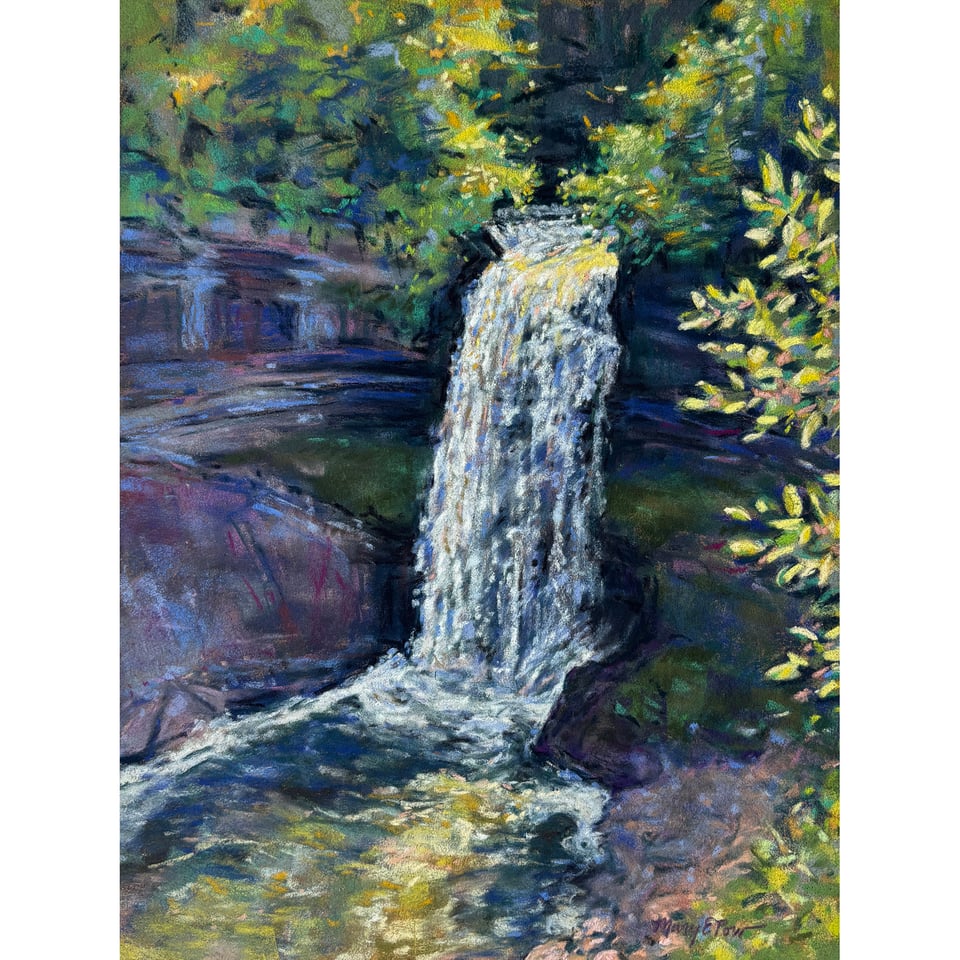 Minnehaha Falls artwork