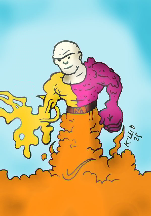 metamorpho drawing by neil kleid