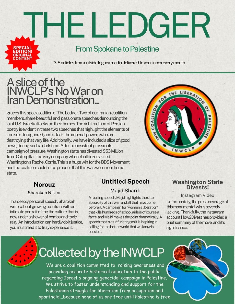 Read the Special Edition of the INWCLP Newsletter Now!