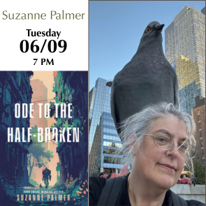 Odyssey Books Event with Suzanne Palmer Tuesday June 9th