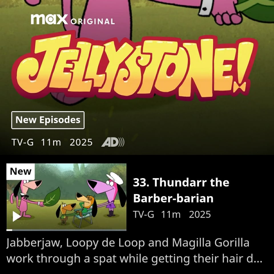 THUNDARR on JELLYSTONE!