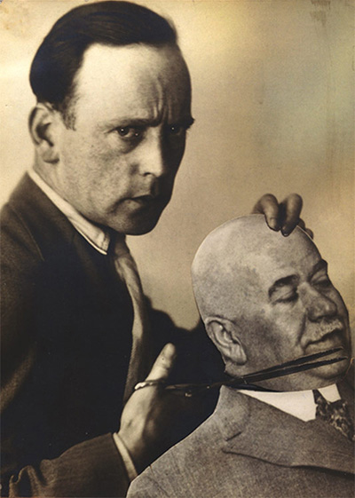 Self-Portrait with the Police Commissioner Zörgiebel
by John Heartfield