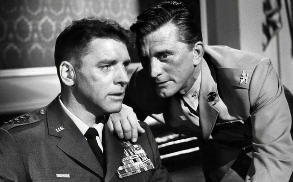 Still image from “Seven Days in May.”