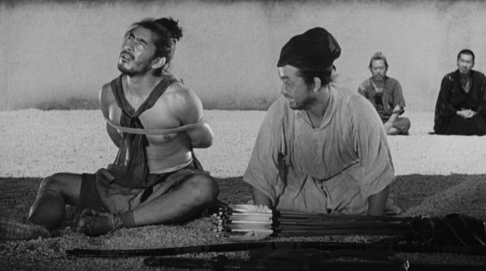 Still image from "Rashomon."
