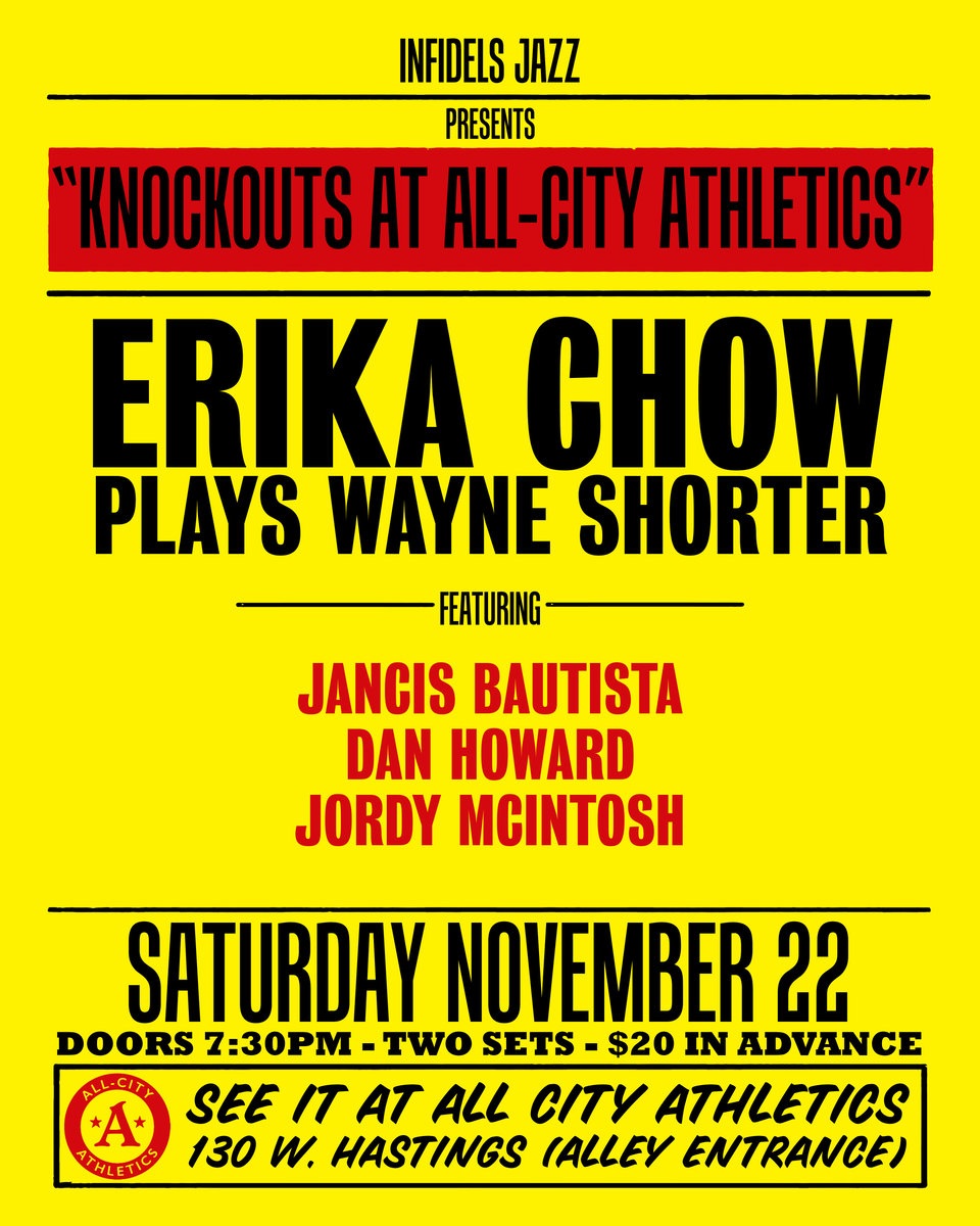 Erika Chow Plays Wayne Shorter at All-City Athletics