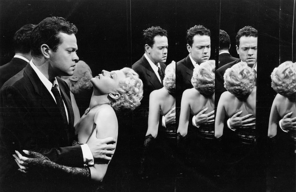Still image from “The Lady from Shanghai.”