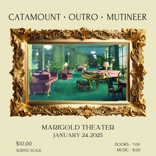 Outro at the Marigold next Friday