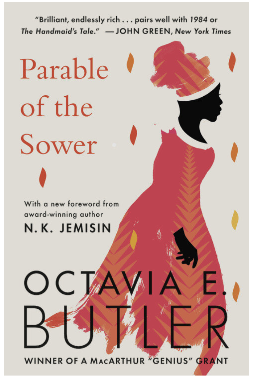 Parable of the Sower book cover by Octavia E. Butler