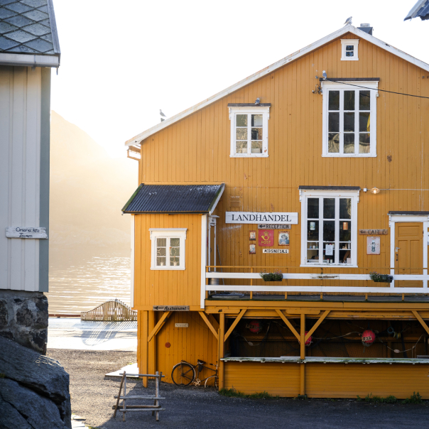 The bathroom is a hundred meters away