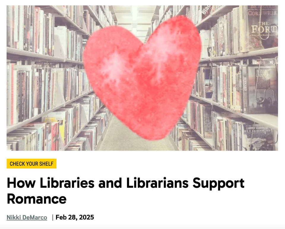 a screenshot of the Book Riot article's header