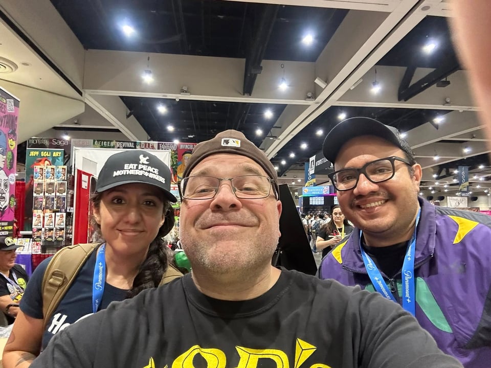 Deborah, Michael, and henry at sdcc