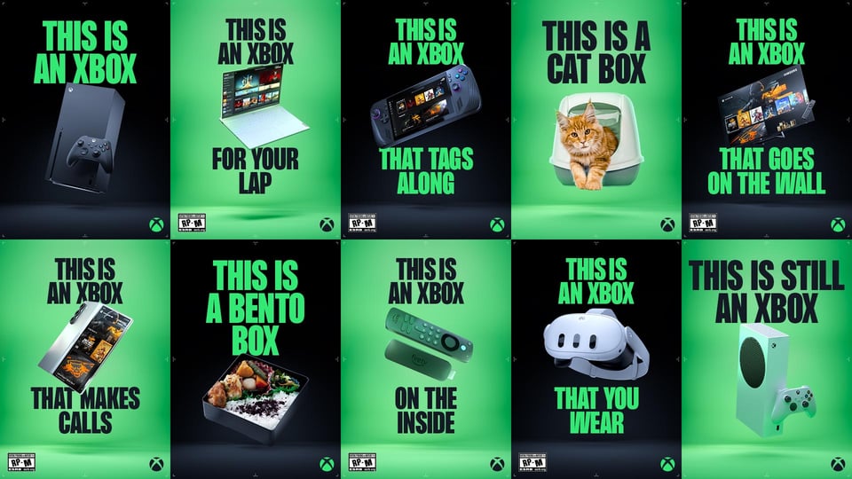 Xbox's "This is an Xbox" Campaign