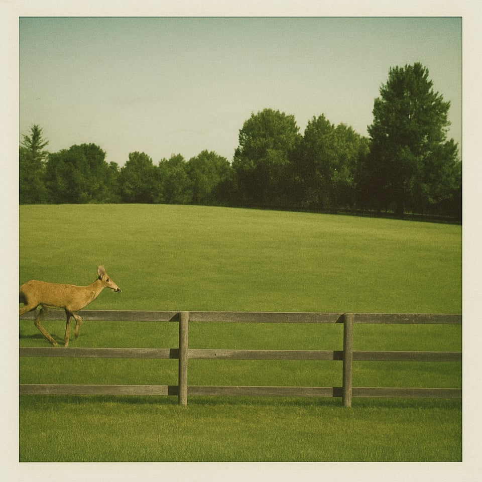 deer enter
