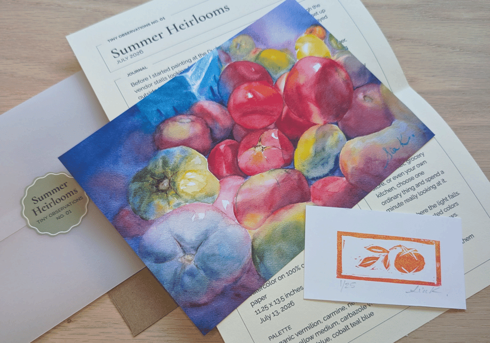 Snail Mail Club, Lazy Daze, new lino, and Pop-up market